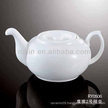 healthy durable white porcelain oven safe water pitcher with lid